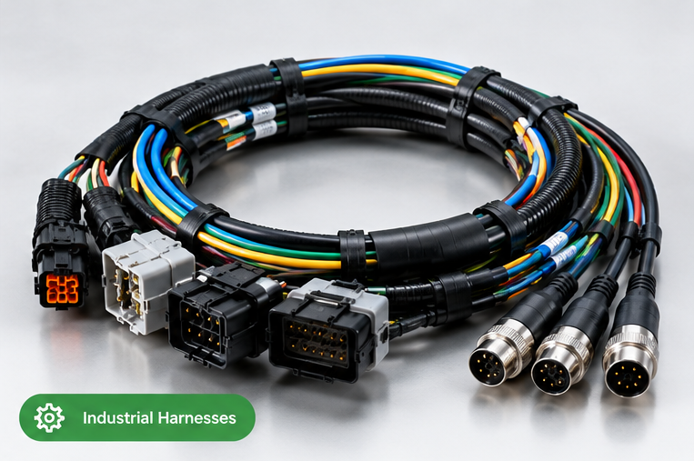 Industrial harnesses