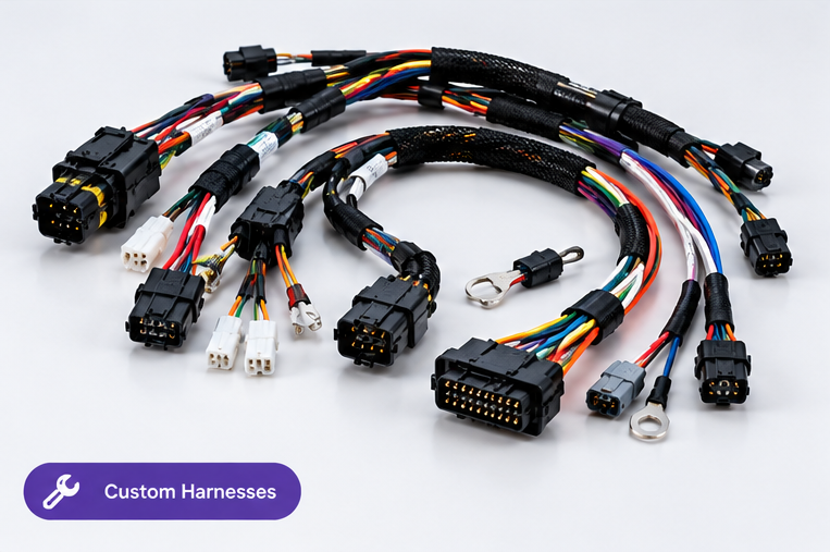Custom harnesses