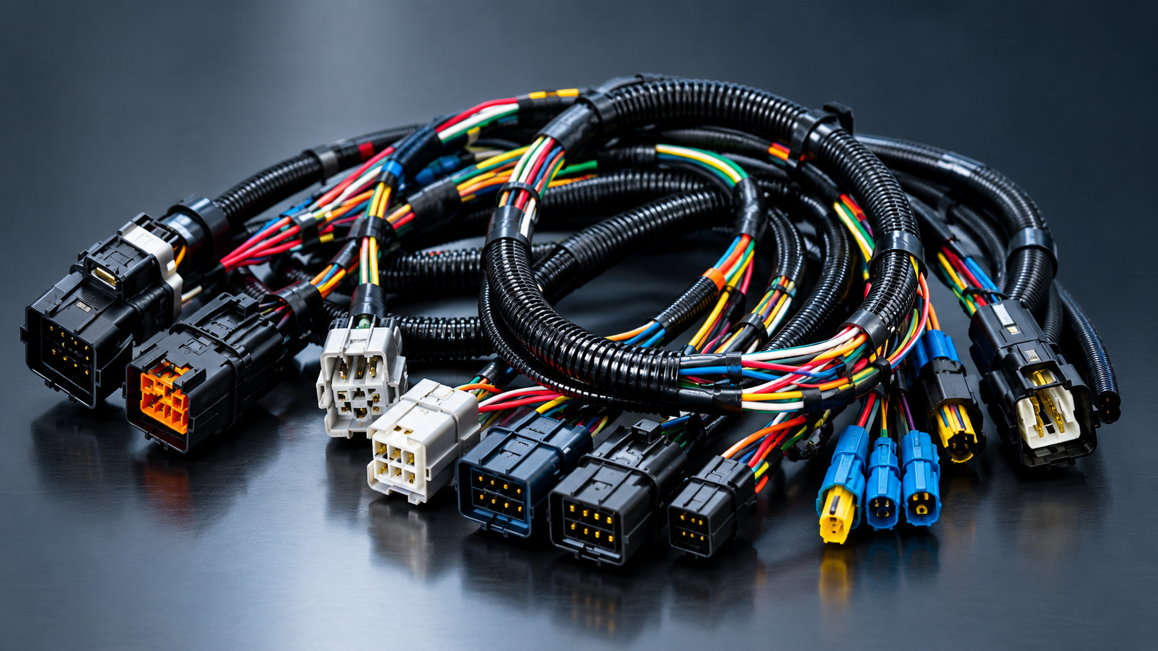 Cable and wire harnesses